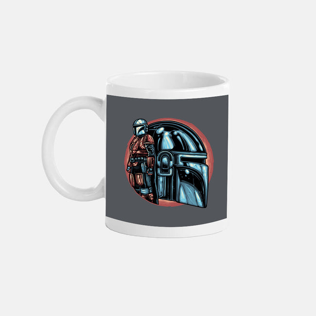 Bounty Hunters Code-None-Mug-Drinkware-glitchygorilla