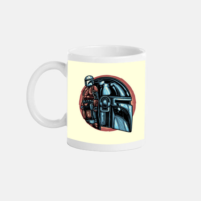Bounty Hunters Code-None-Mug-Drinkware-glitchygorilla