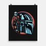 Bounty Hunters Code-None-Matte-Poster-glitchygorilla