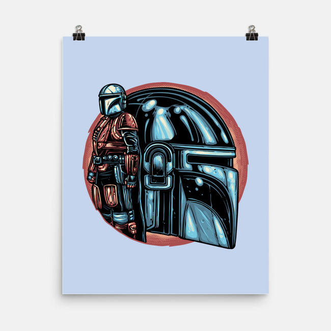Bounty Hunters Code-None-Matte-Poster-glitchygorilla