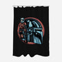 Bounty Hunters Code-None-Polyester-Shower Curtain-glitchygorilla