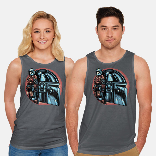 Bounty Hunters Code-Unisex-Basic-Tank-glitchygorilla
