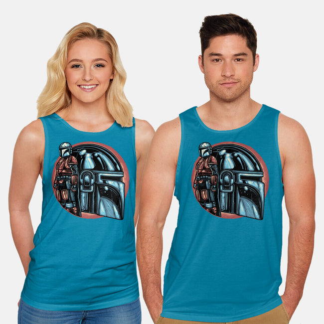 Bounty Hunters Code-Unisex-Basic-Tank-glitchygorilla