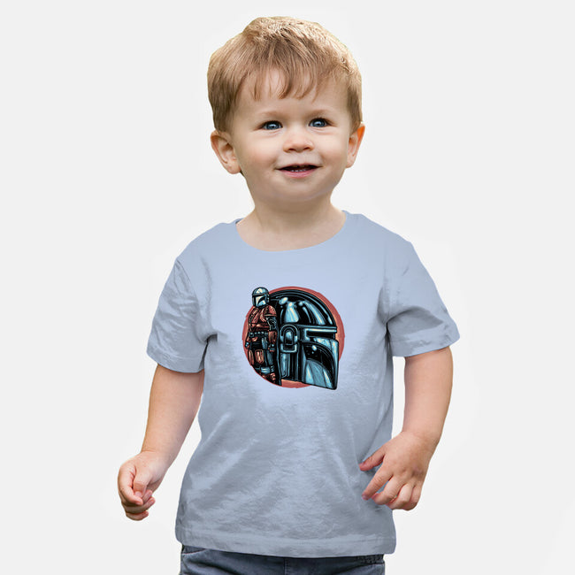 Bounty Hunters Code-Baby-Basic-Tee-glitchygorilla
