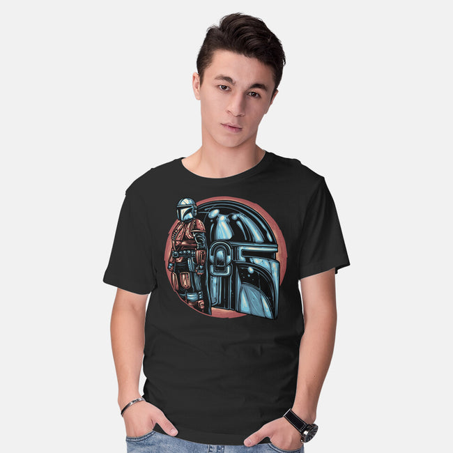 Bounty Hunters Code-Mens-Basic-Tee-glitchygorilla