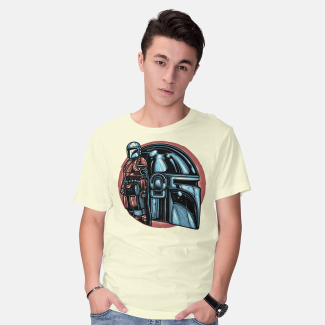 Bounty Hunters Code-Mens-Basic-Tee-glitchygorilla