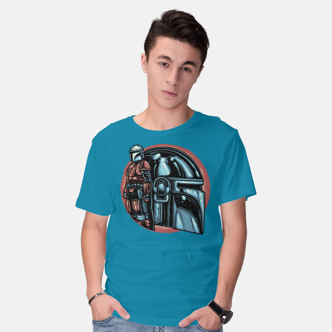 Bounty Hunters Code-Mens-Basic-Tee-glitchygorilla