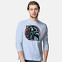 Bounty Hunters Code-Mens-Long Sleeved-Tee-glitchygorilla