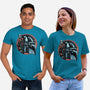 Bounty Hunters Code-Unisex-Basic-Tee-glitchygorilla