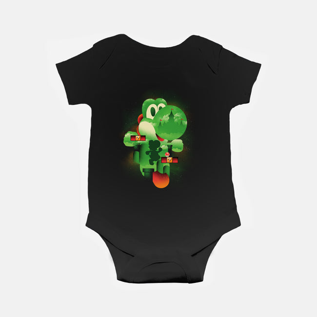 Yoshi World-Baby-Basic-Onesie-dandingeroz