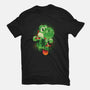Yoshi World-Womens-Fitted-Tee-dandingeroz