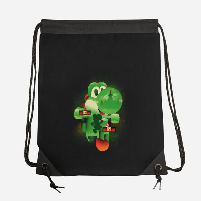 Yoshi World-None-Drawstring-Bag-dandingeroz