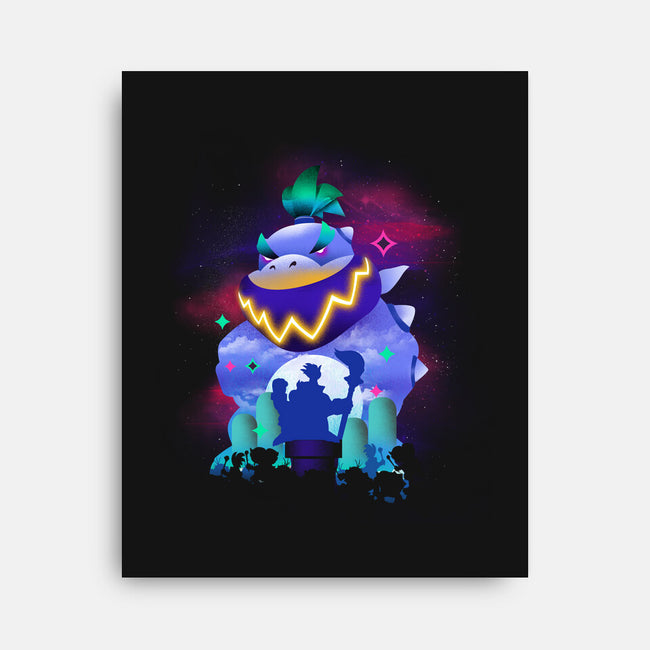 Junior Villain World-None-Stretched-Canvas-dandingeroz