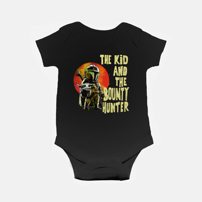 The Kin And The Bounty Hunter-Baby-Basic-Onesie-kharmazero