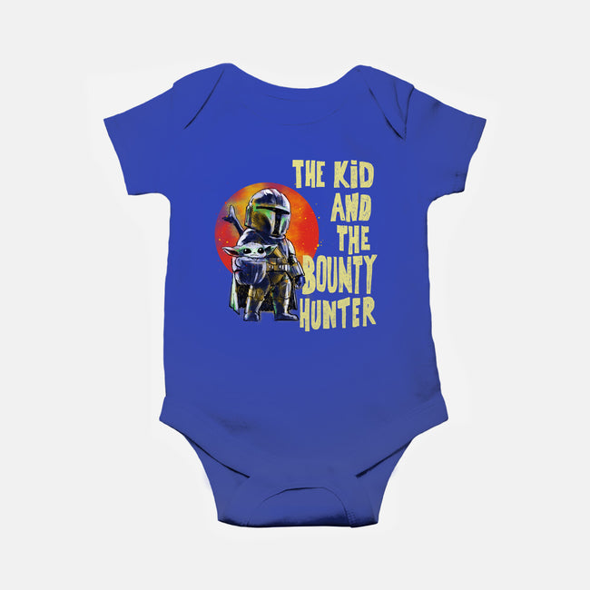 The Kin And The Bounty Hunter-Baby-Basic-Onesie-kharmazero