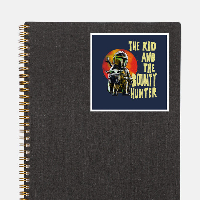 The Kin And The Bounty Hunter-None-Glossy-Sticker-kharmazero