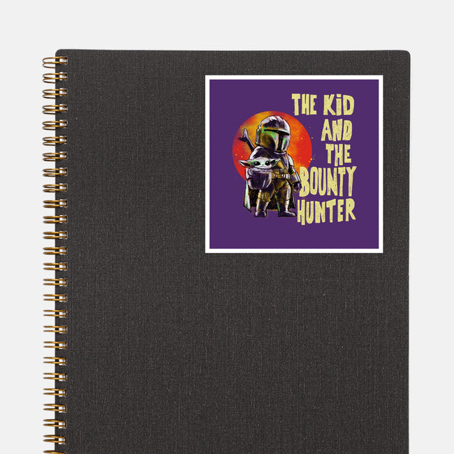 The Kin And The Bounty Hunter-None-Glossy-Sticker-kharmazero