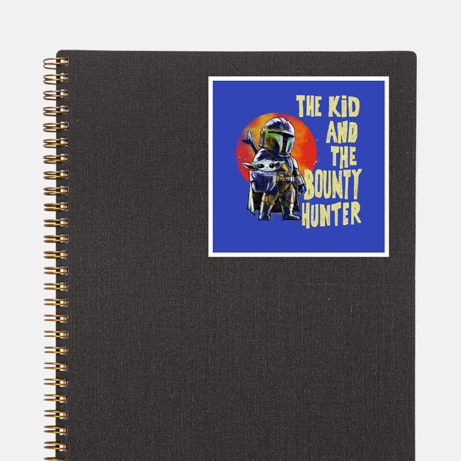 The Kin And The Bounty Hunter-None-Glossy-Sticker-kharmazero