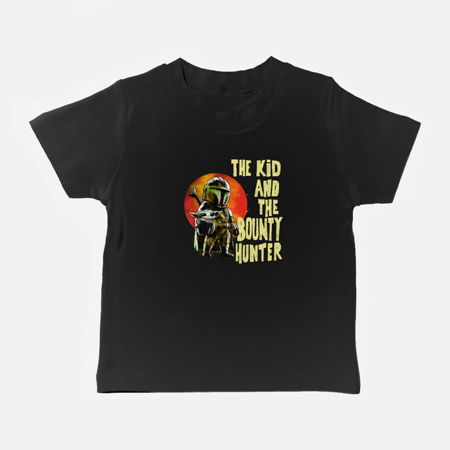 The Kin And The Bounty Hunter-Baby-Basic-Tee-kharmazero