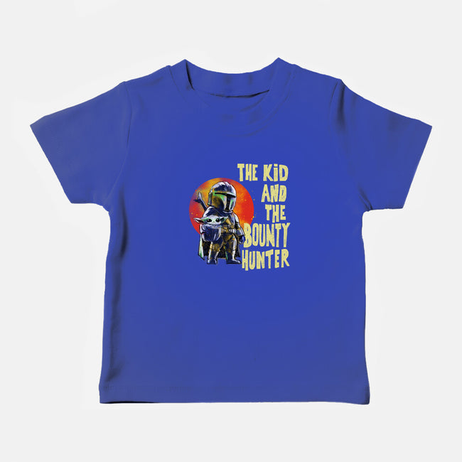 The Kin And The Bounty Hunter-Baby-Basic-Tee-kharmazero
