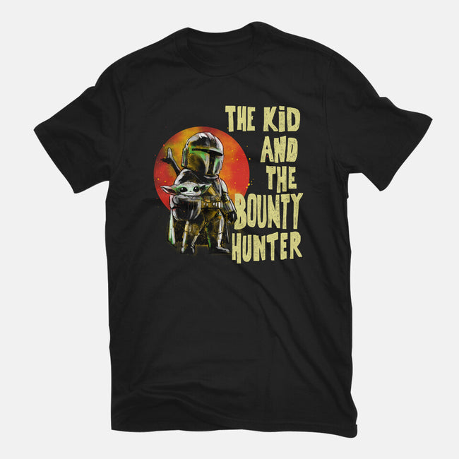 The Kin And The Bounty Hunter-Womens-Basic-Tee-kharmazero