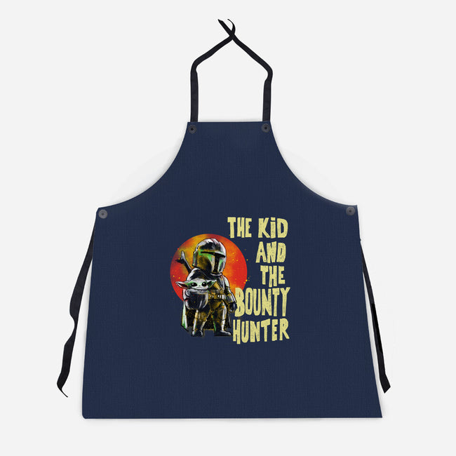 The Kin And The Bounty Hunter-Unisex-Kitchen-Apron-kharmazero