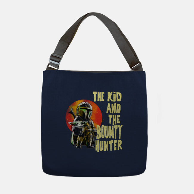 The Kin And The Bounty Hunter-None-Adjustable Tote-Bag-kharmazero