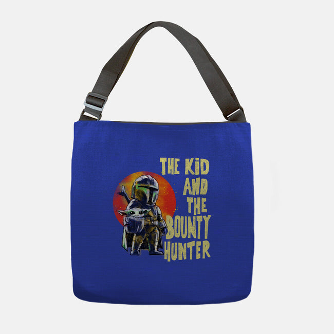 The Kin And The Bounty Hunter-None-Adjustable Tote-Bag-kharmazero