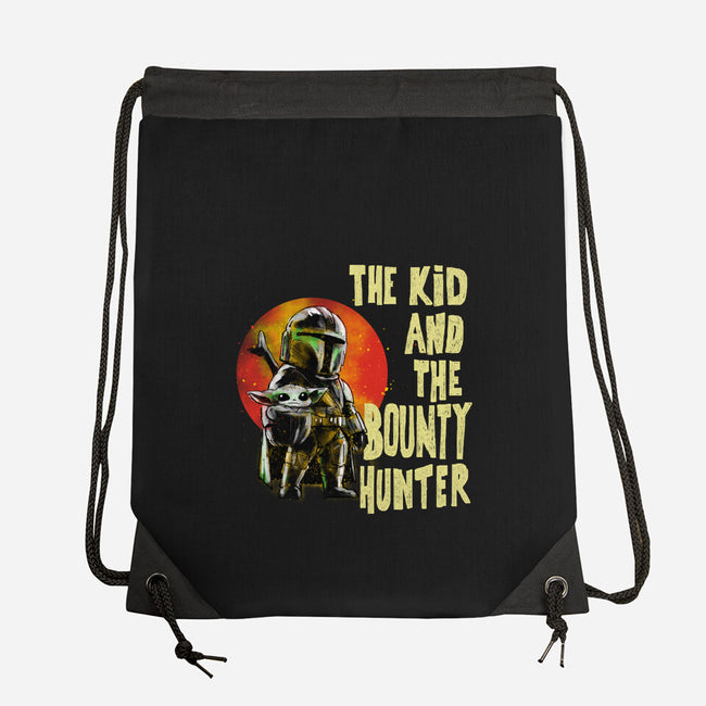 The Kin And The Bounty Hunter-None-Drawstring-Bag-kharmazero