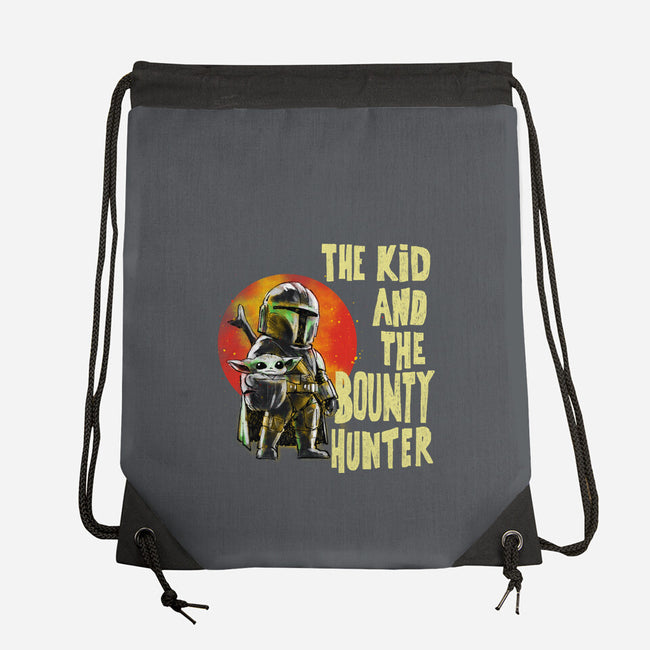 The Kin And The Bounty Hunter-None-Drawstring-Bag-kharmazero