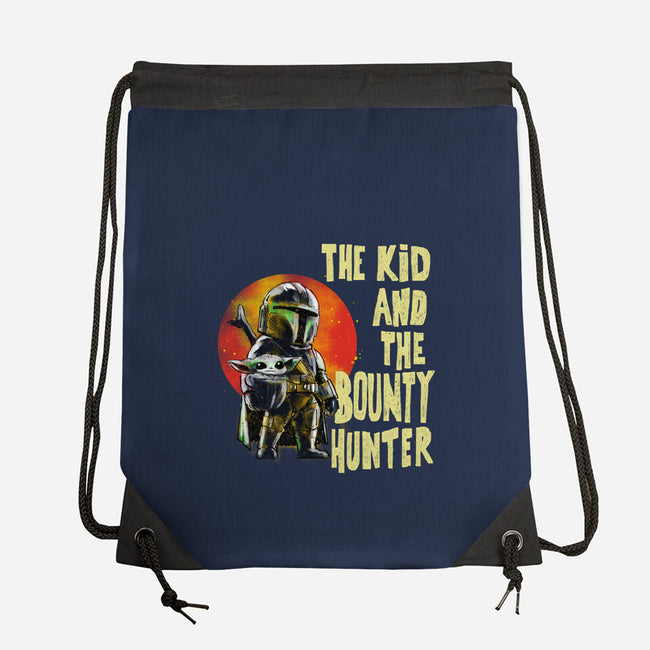 The Kin And The Bounty Hunter-None-Drawstring-Bag-kharmazero