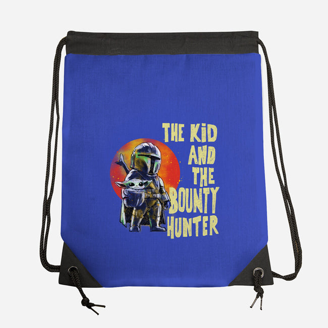 The Kin And The Bounty Hunter-None-Drawstring-Bag-kharmazero