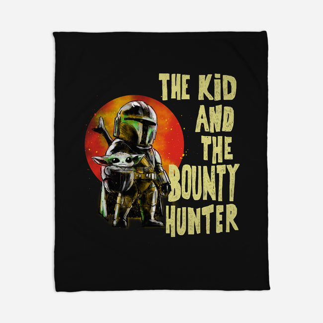 The Kin And The Bounty Hunter-None-Fleece-Blanket-kharmazero