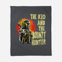 The Kin And The Bounty Hunter-None-Fleece-Blanket-kharmazero