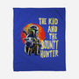 The Kin And The Bounty Hunter-None-Fleece-Blanket-kharmazero