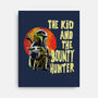 The Kin And The Bounty Hunter-None-Stretched-Canvas-kharmazero