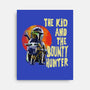 The Kin And The Bounty Hunter-None-Stretched-Canvas-kharmazero