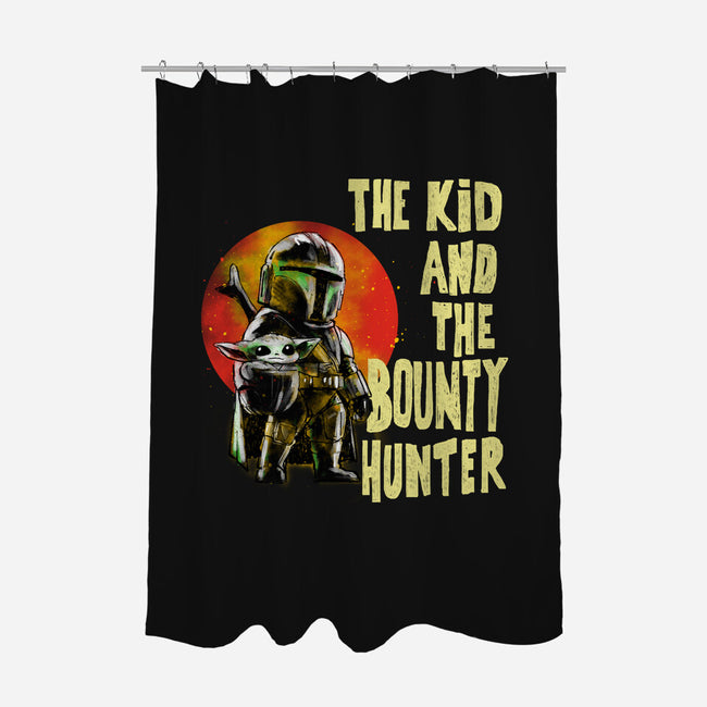 The Kin And The Bounty Hunter-None-Polyester-Shower Curtain-kharmazero