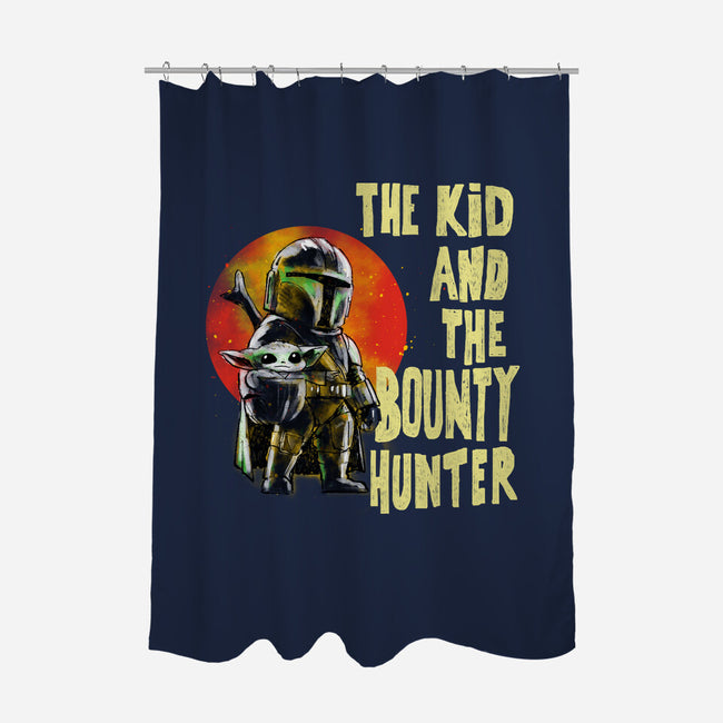 The Kin And The Bounty Hunter-None-Polyester-Shower Curtain-kharmazero