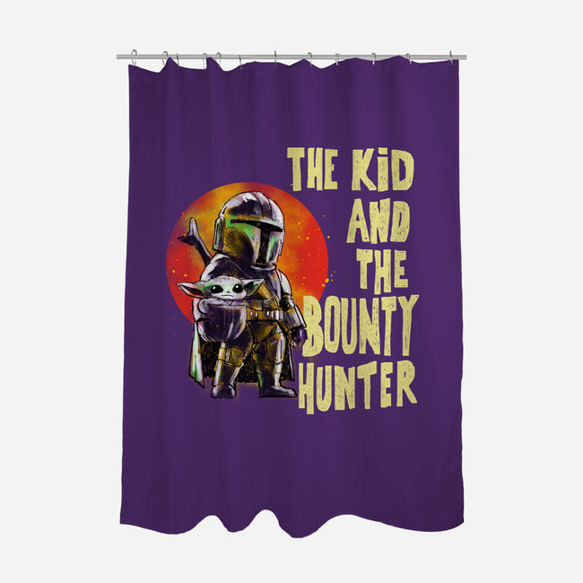 The Kin And The Bounty Hunter-None-Polyester-Shower Curtain-kharmazero