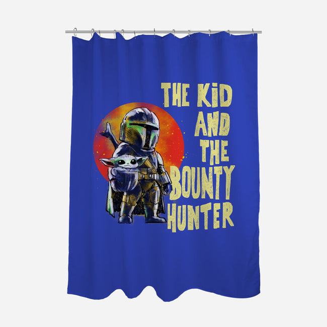 The Kin And The Bounty Hunter-None-Polyester-Shower Curtain-kharmazero