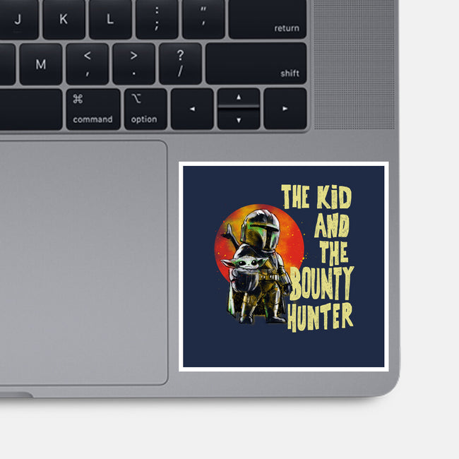 The Kin And The Bounty Hunter-None-Glossy-Sticker-kharmazero