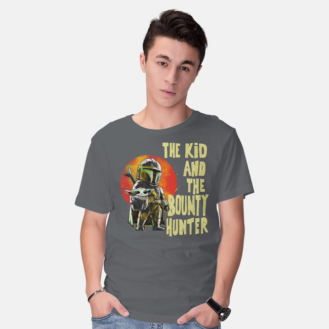 The Kin And The Bounty Hunter-Mens-Basic-Tee-kharmazero