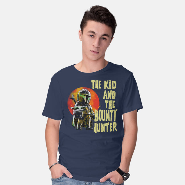 The Kin And The Bounty Hunter-Mens-Basic-Tee-kharmazero