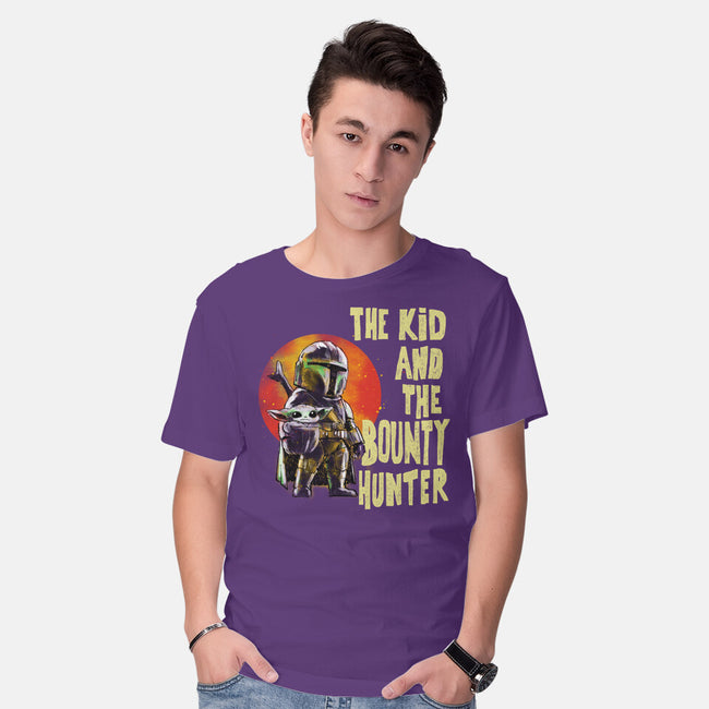 The Kin And The Bounty Hunter-Mens-Basic-Tee-kharmazero