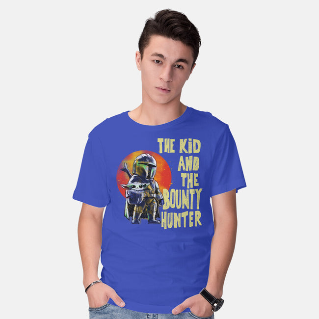 The Kin And The Bounty Hunter-Mens-Basic-Tee-kharmazero