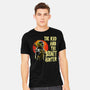 The Kin And The Bounty Hunter-Mens-Heavyweight-Tee-kharmazero