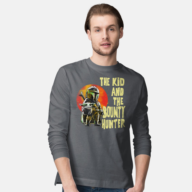 The Kin And The Bounty Hunter-Mens-Long Sleeved-Tee-kharmazero