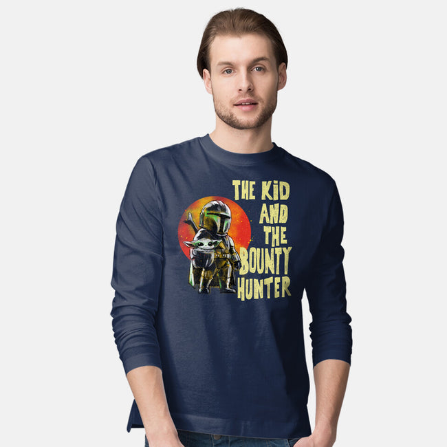 The Kin And The Bounty Hunter-Mens-Long Sleeved-Tee-kharmazero