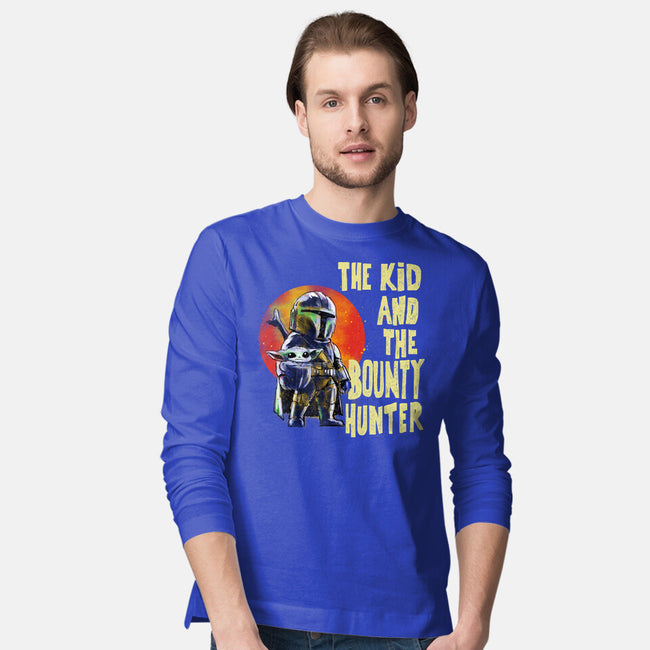 The Kin And The Bounty Hunter-Mens-Long Sleeved-Tee-kharmazero